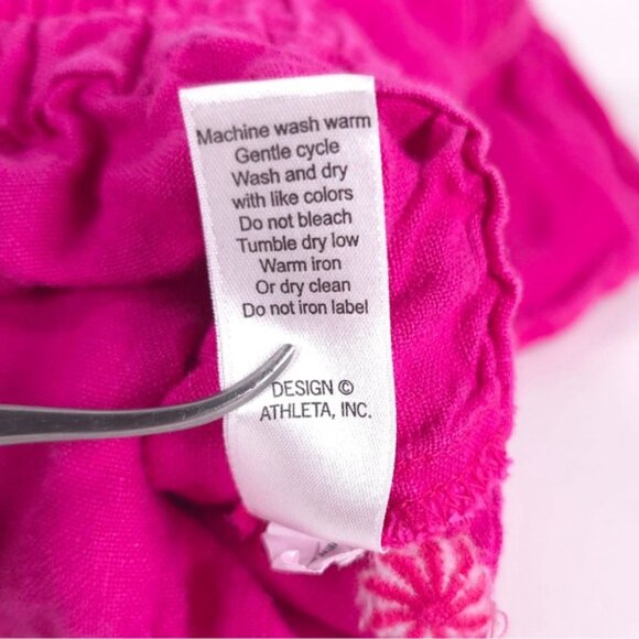 ATHLETA 100% LINEN Ruffle‎ Elastic Waist Drawstring Pull on Mini Skirt Size 0 - Picture 11 of 11